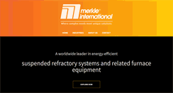 Desktop Screenshot of merkleintl.com